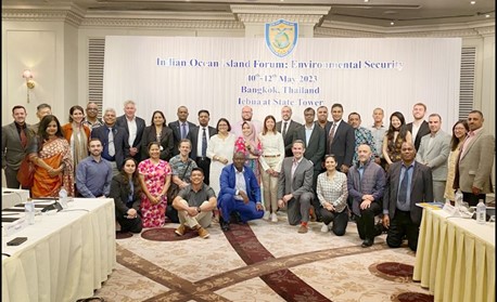 Picture of the attendees of the Indian Ocean Island Forum 2023